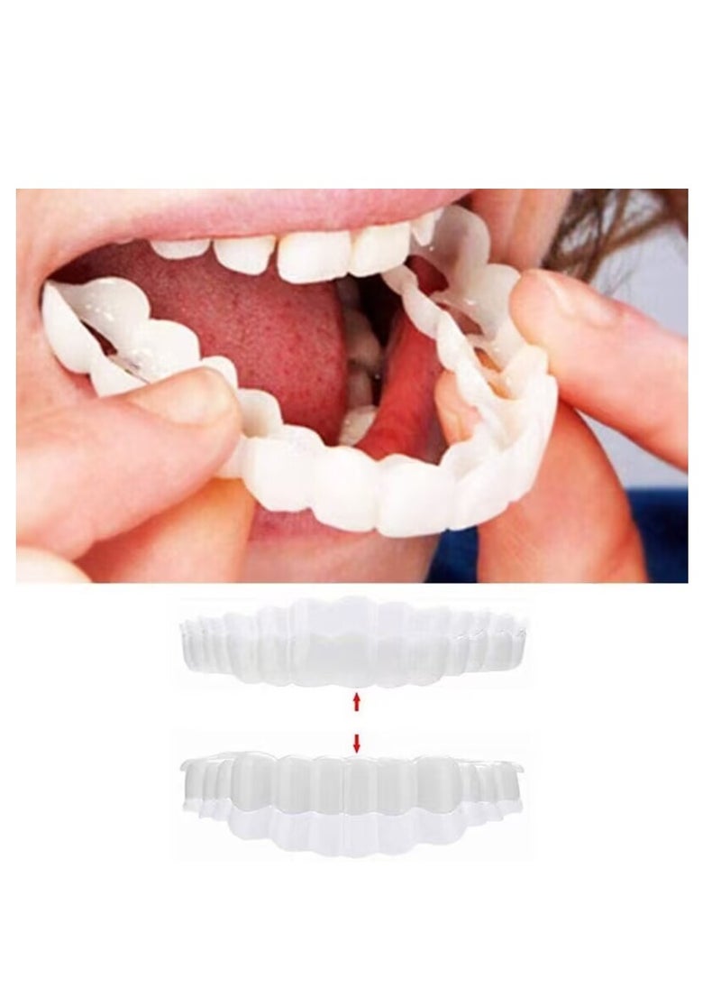 Generic False teeth/Smiling teeth Temporary perfect false tooth mold braces, can immediately capture confident smiles  - Image 1