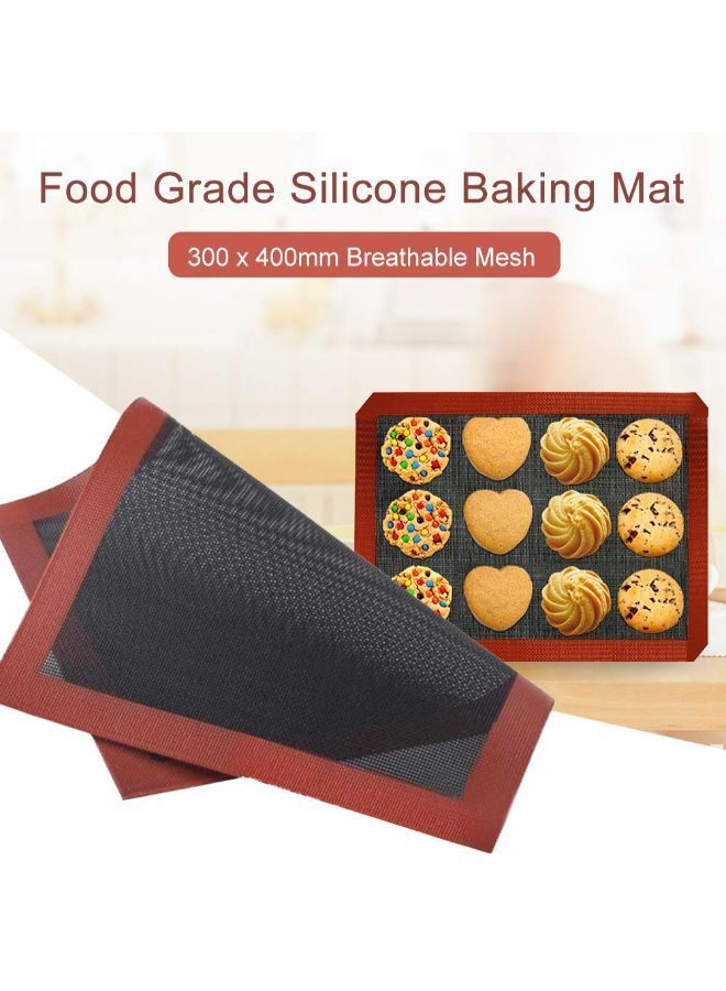 NIBEMINENT Food Grade Baking Mat Black 300 x 400millimeter - Image 3