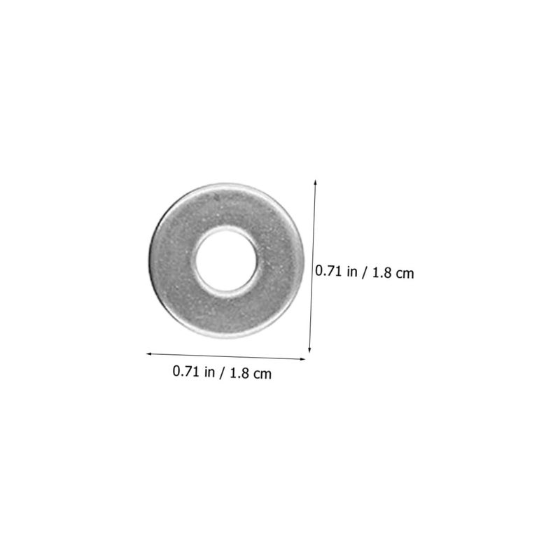 325 Pcs Flat Washers Assortment Kit M3 M4 M5 M6 for Screws Fasteners Mechanical Applications - Image 3