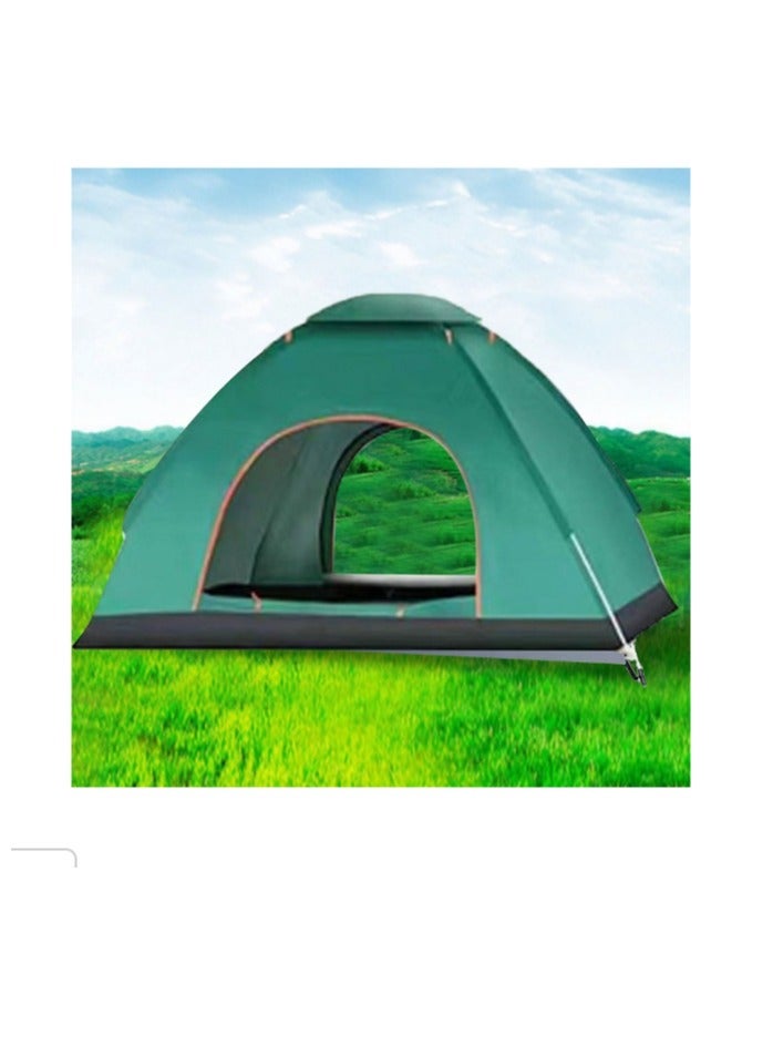 Automatic Pop Up Camping Tent, Portable Instant Pop Up Tent Ideal for CampingLightweight Waterproof Backpacking Tent, Set Up in Seconds, 200X150X100cm - Image 1