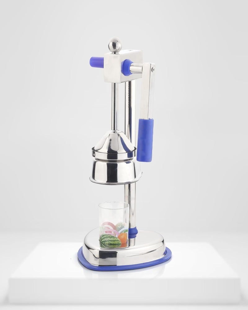 JUICIQ Manual Fruit Juicer Hand Press Citrus Press Juice Machine for Home Made Instant Guest Serving Drink Aluminium Hand Press Citrus Fruit Juicer and Vegetables - Image 3