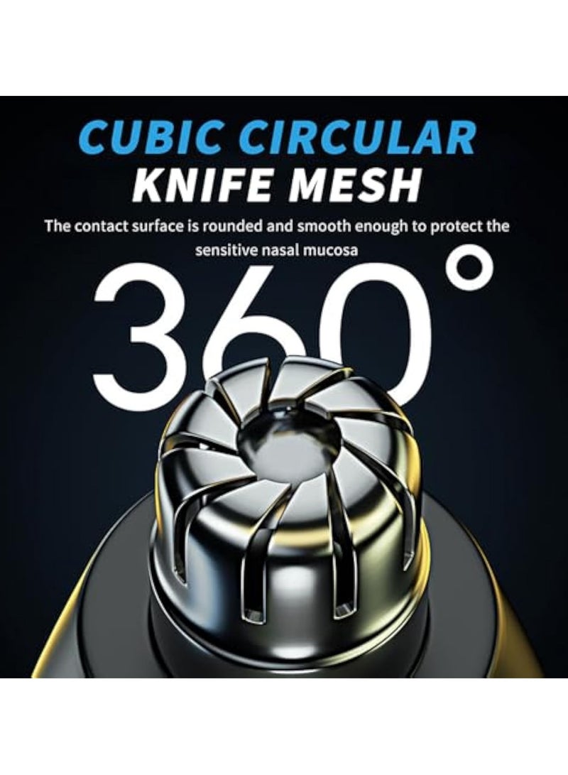 KASTWAVE Electric Nose & Ear Hair Trimmer, Professional Facial Hair Trimmers, Electric Personal Hair Clippers, Flushable Hygiene Beauty Trimmers, Wet/Dry, Easy to Clean, for Nose, Ears Eyebrows - Image 3