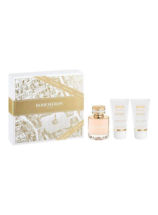 Quatre Pour Femme 50 MLSet EDP + B.Lotion 50 ML + Shower Gel 50ml
