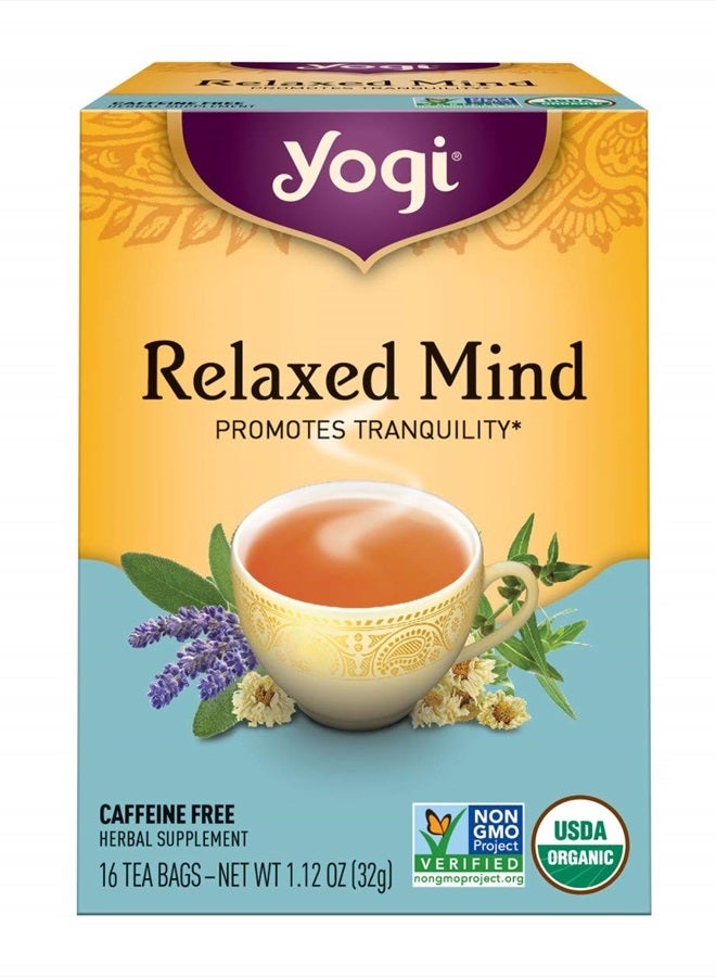 YOGI Relaxed Mind Tea - 16 Tea Bags - Image 1