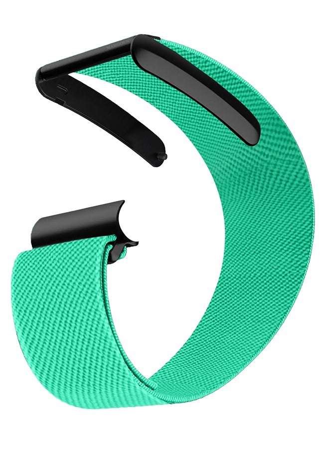 CATANES Premium Adjustable Nylon Strap for WHOOP 5, MG,One, Peak and Life – Lightweight & Breathable Replacement Band - Mint Green - Image 1