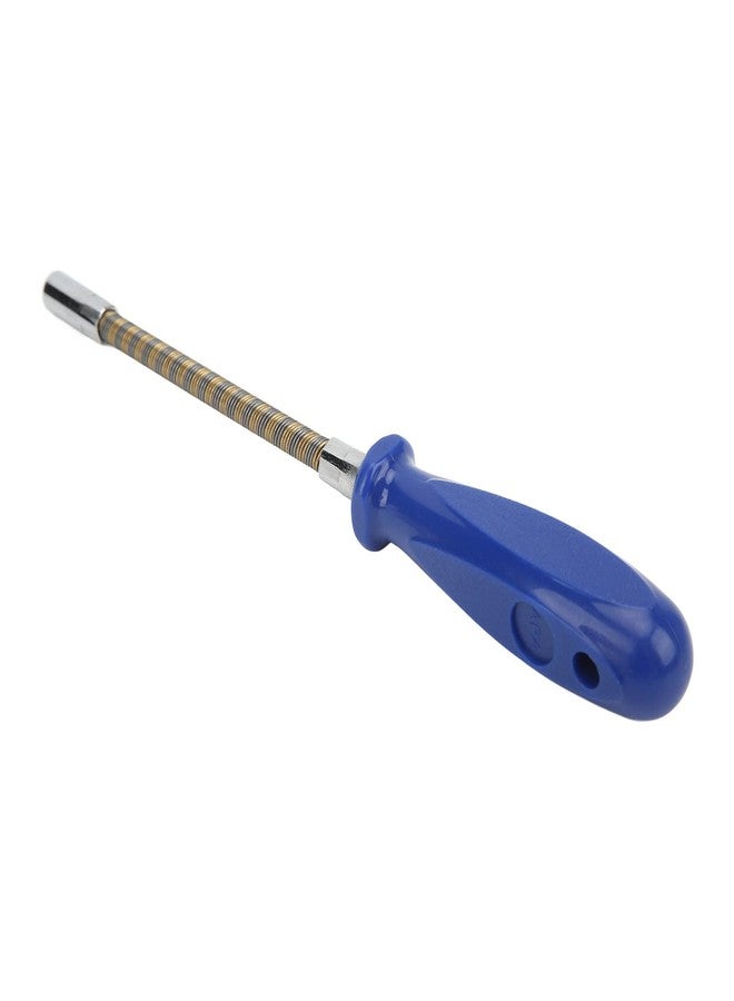 Hyuduo Flexible Hose Clamp Driver 7mm Bendable 90 Degree Hex Screwdriver and Nut Driver with Socket for Car Repair - Image 2