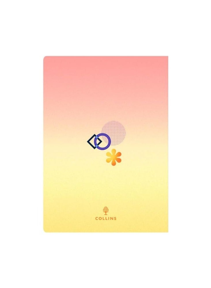 Collins - Irregular Geometrics - 2026 12 Month Calendar Year Planner, Week-To-View Diary, A5 Hard Cover - Yellow (E-IG153.45-26) - Image 3