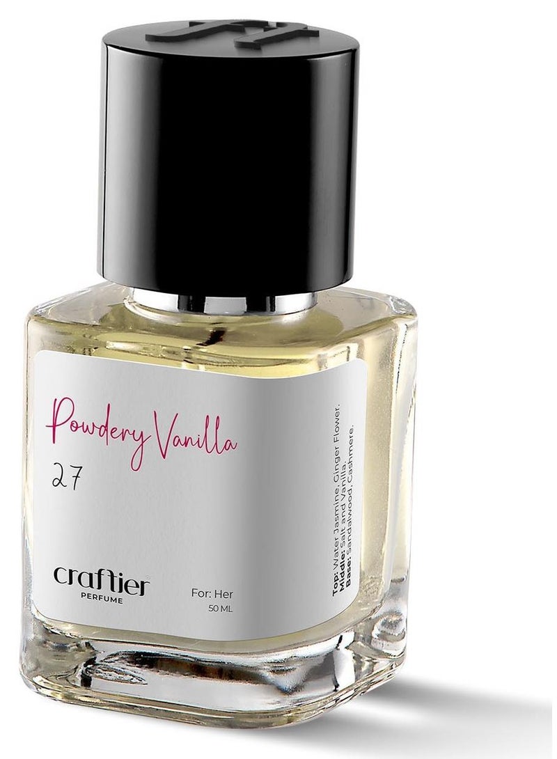 Craftier Perfume Powdery Vanilla - Inspired by Olympea - Image 1