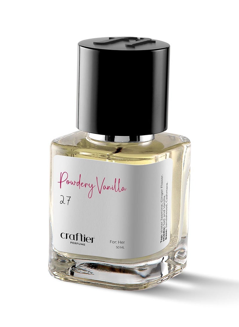 Craftier Perfume - Powdery Vanilla - Inspired by Olympea - Image 1