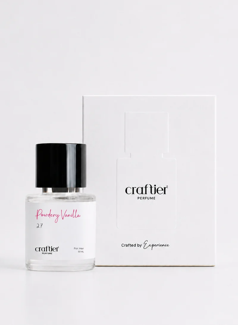 Craftier Perfume Inspired-Olympea POWDERY VANILLA - Inspired of-OLYMPEA, Eau De Parfum for Women - 50ml, Long Lasting Powdery Fragrance Upto 24 Hrs, Travel Size Women's Perfume for Women | Best Price UAE