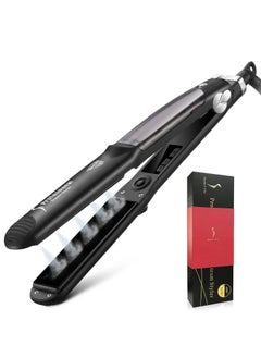PROFESSIONAL Flat Steam Iron Hair Straightener Professional Ceramic Vapor with Argan Oil Infusion straightening Hair Flat Iron Steampod  - Image 3