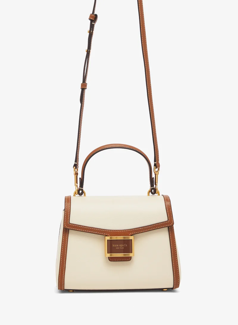 Logo Detail Flap Over Satchel