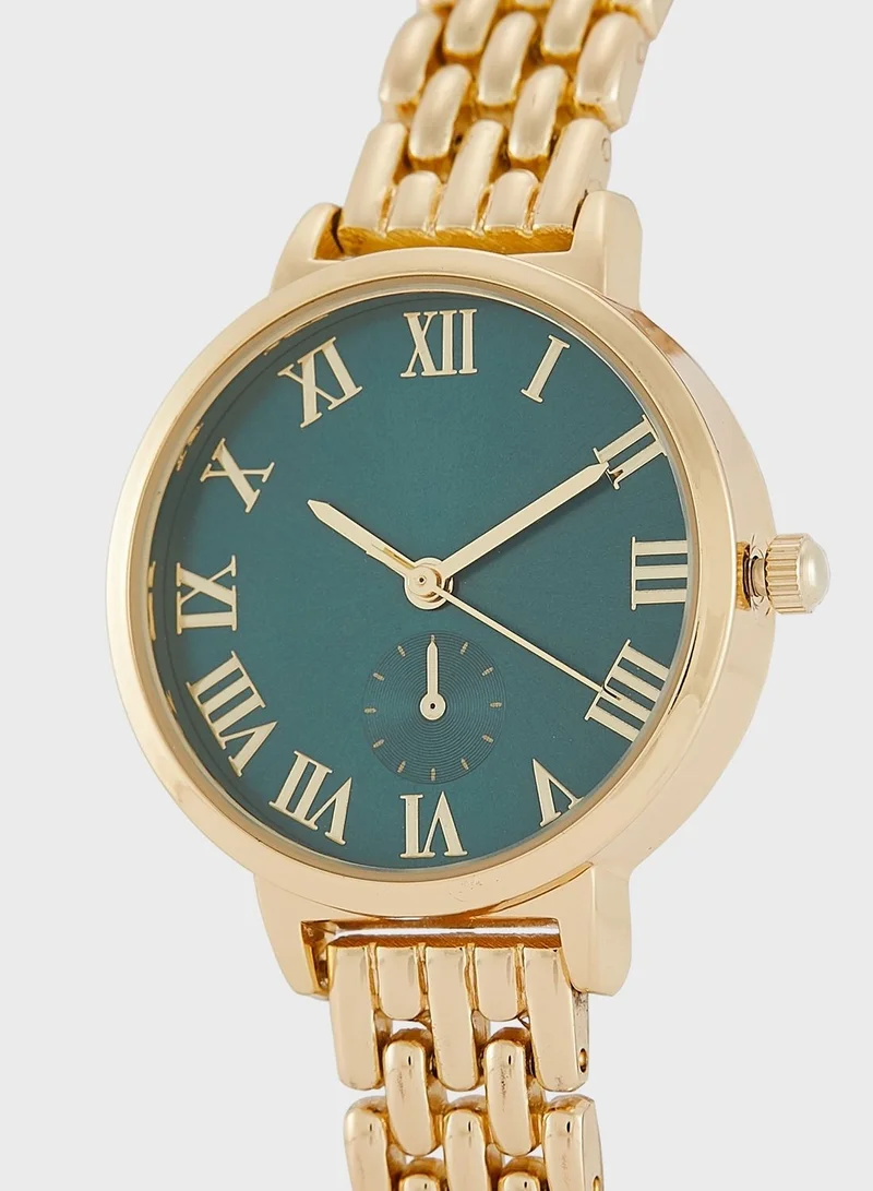 ELLA Roman Numerals Bracelet Watch