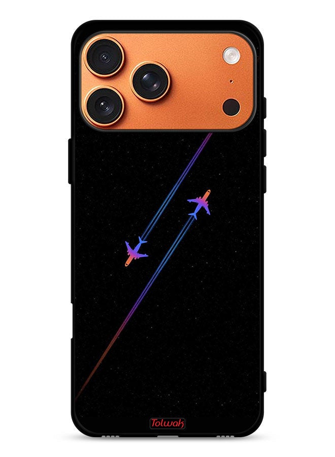 Tolwak Apple iPhone 17 Pro Max Protective Case Cover Airplanes Art - Image 1