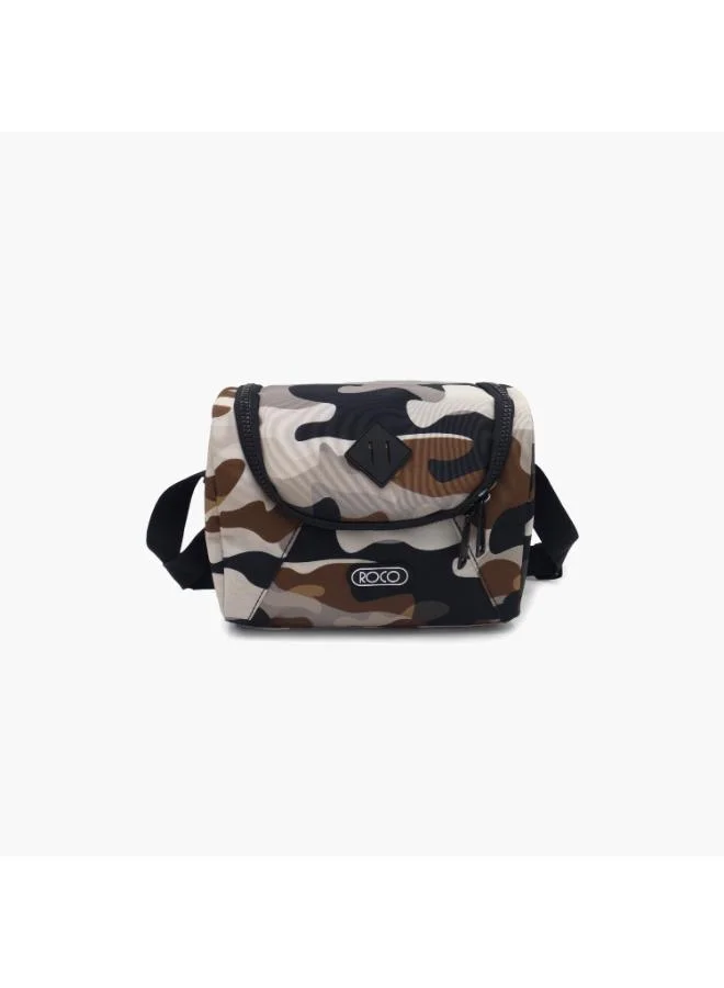 روكو Roco Camouflage Lunch Bag for 5-8 Yrs with Insulated Compartment
