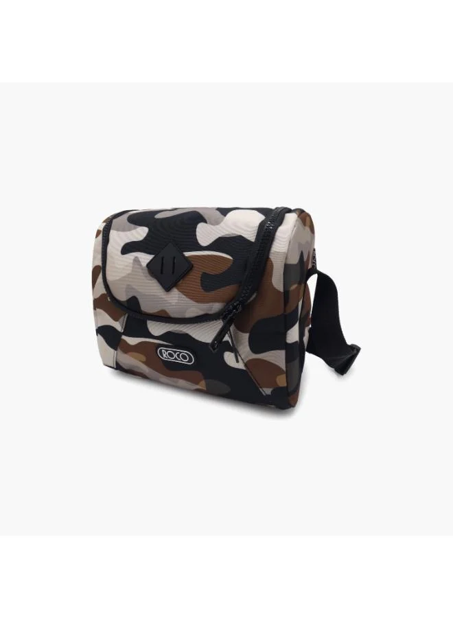 روكو Roco Camouflage Lunch Bag for 5-8 Yrs with Insulated Compartment