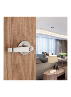 Satin Nickel Lever Handle Door Lock Silver - pzsku/Z5E0C02BC5D10F29A2E2EZ/45/_/1697508748/d1a94623-4666-4281-a216-11be11b7073a