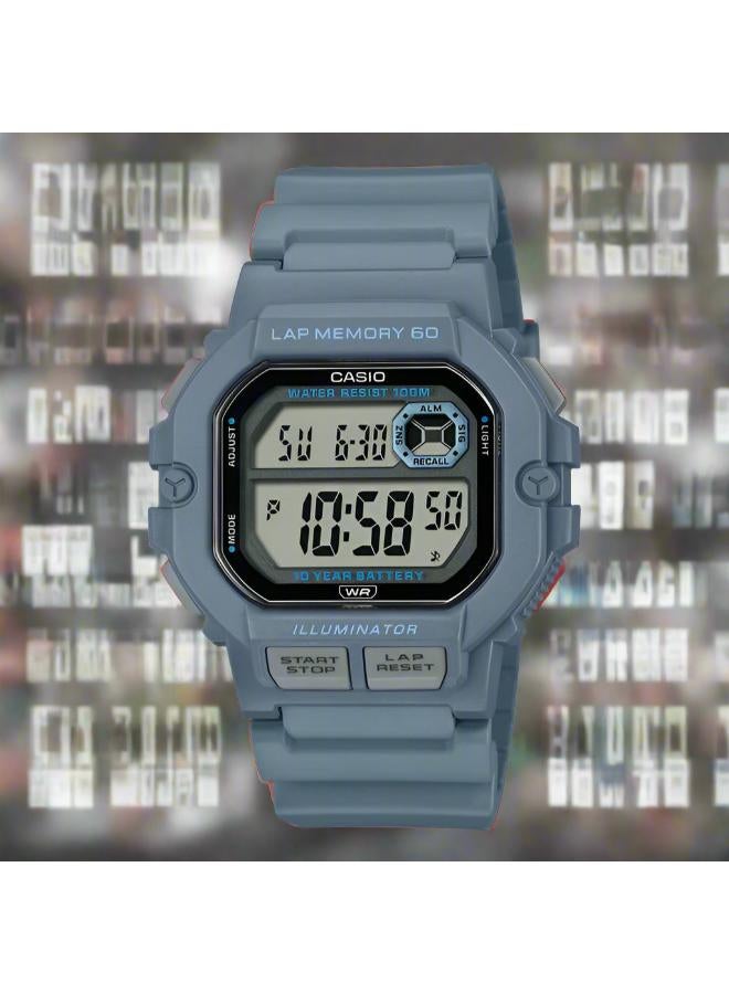 كاسيو ساعة رقمية من الراتنج WS-1400H-2AVDF - Image 2