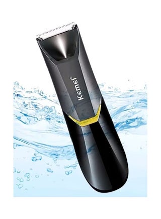 Professional Body Hair Trimmer KM-3208 Black/Yellow - view 3