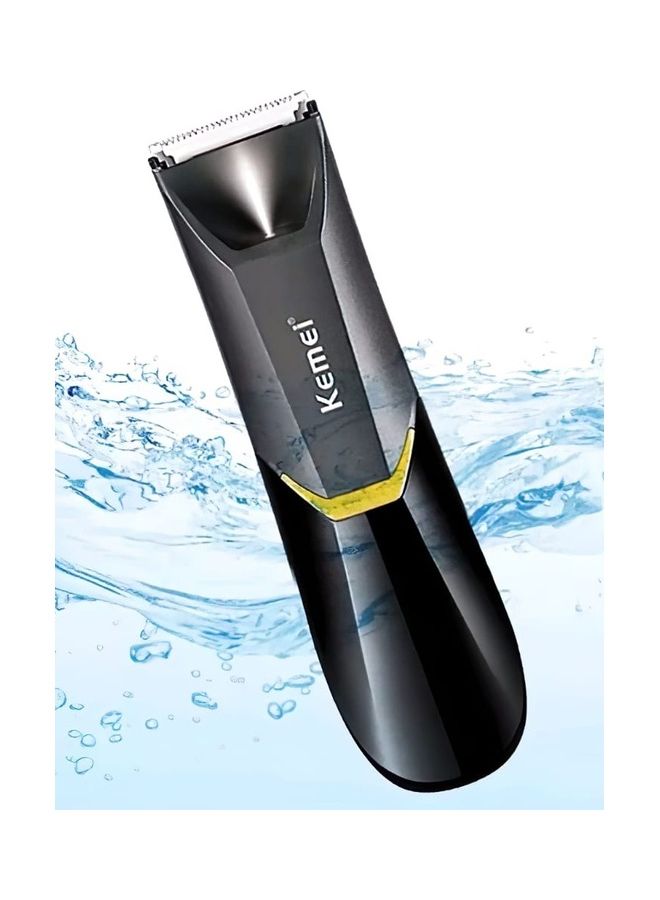 Kemei Professional Body Hair Trimmer KM-3208 Black/Yellow - Image 3