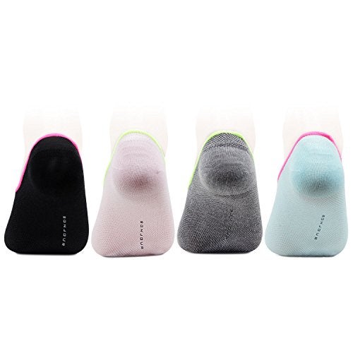 Bonjour Womens Cotton Multicolor Pack of 4 Pair Loafer Socks - Image 3