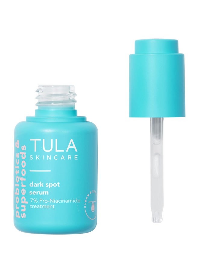 TULA TULA Skin Care Dark Spot Serum - 7% Pro-Niacinamide Treatment to fade look of Dark Spots & Post-Acne Scars, Contains Probiotic Extracts, Niacinamide and Unicorn Root, 1 fl oz.  - Image 1