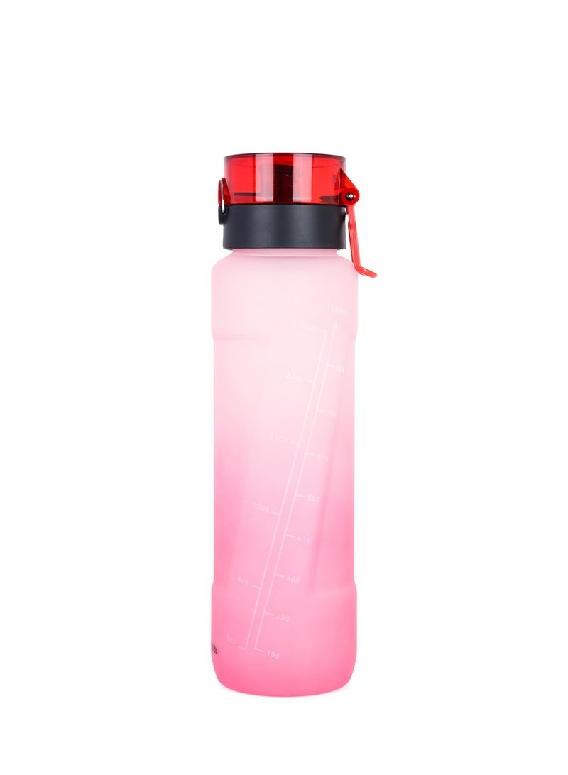 Nova kids Water Bottle 1000 ML - Red - Image 5