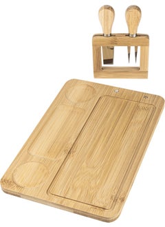Naturalove Bamboo Cheese Serving Plate - Magnetic  - Image 4