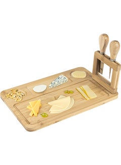 Naturalove Bamboo Cheese Serving Plate - Magnetic  - Image 2