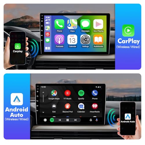FeirTon 2+64G 10.1-inch Android 14 Car Stereo for Nissan Rogue X-Trail Qashqai 2014-2018 IPS Touchscreen Screen Car Radio with WiFi 6 Carplay & Android Auto Support Backup Camera GPS FM Navi Bluetooth 5.4 SWC - Image 3