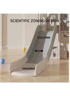 FULL JOY Big Slide With Play  Area and Crossing Bridge + Ball Ring  186*153*111 cm  - Image 2