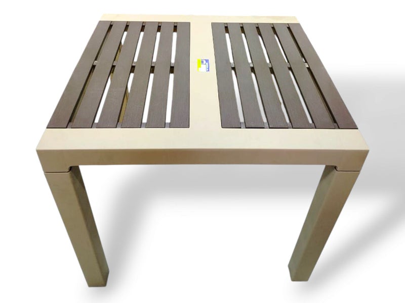 خورشيد للبلاستيك ترابيزة بلاستيكية أمريكاني  من خورشيد بلاست للبلاستيك - كافيه فاتح - Image 1