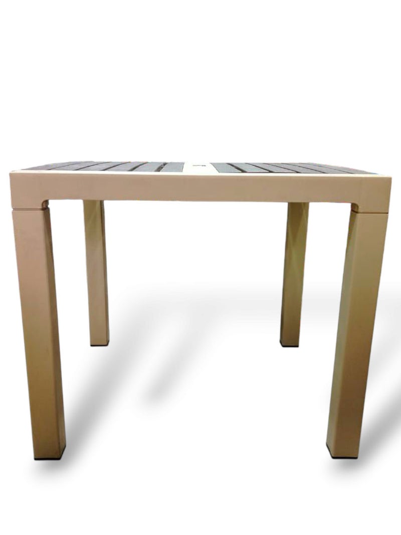 خورشيد للبلاستيك ترابيزة بلاستيكية أمريكاني  من خورشيد بلاست للبلاستيك - كافيه فاتح - Image 2