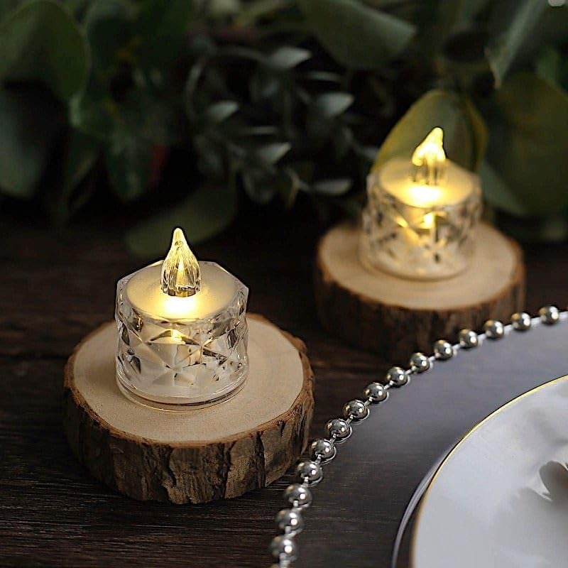 True Decor 36PC LED Candles Artificial Candles for Home Decor LED Diya Candle Light Lamp Fake Candle - Image 5