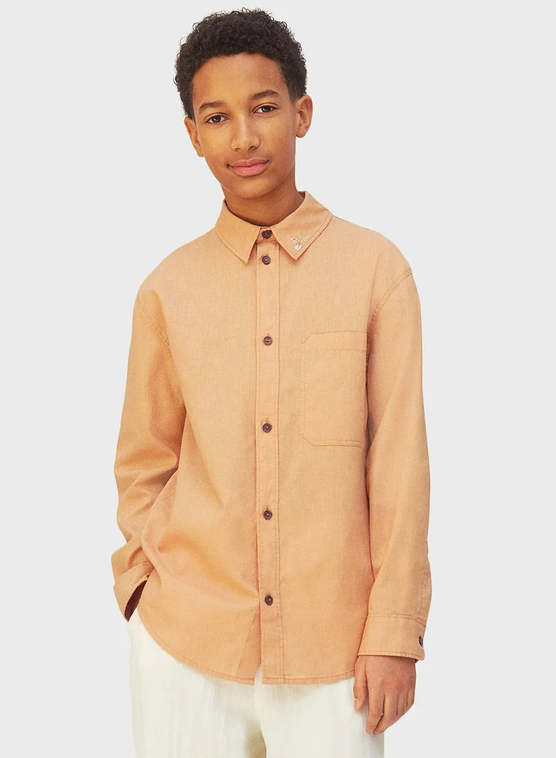H&M Kids Embroidered Shirt