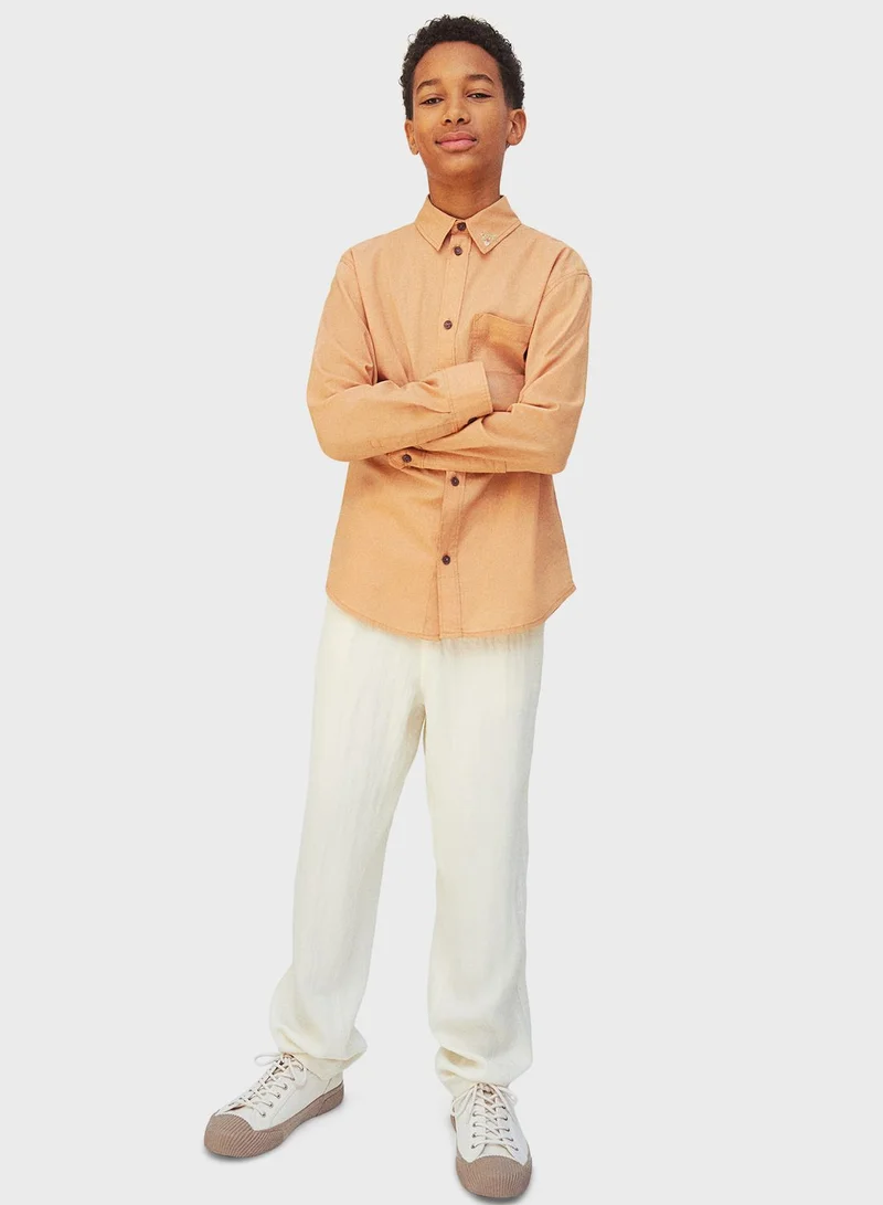 H&M Kids Embroidered Shirt