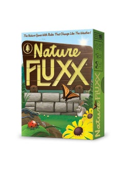 لوني لابس لعبة بطاقات Nature Fluxx - متعة تعليمية لجميع الأعمار  - Image 1