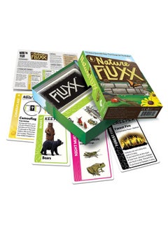 لوني لابس لعبة بطاقات Nature Fluxx - متعة تعليمية لجميع الأعمار  - Image 2