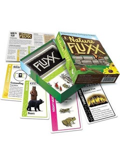 لوني لابس لعبة بطاقات Nature Fluxx - متعة تعليمية لجميع الأعمار  - Image 3