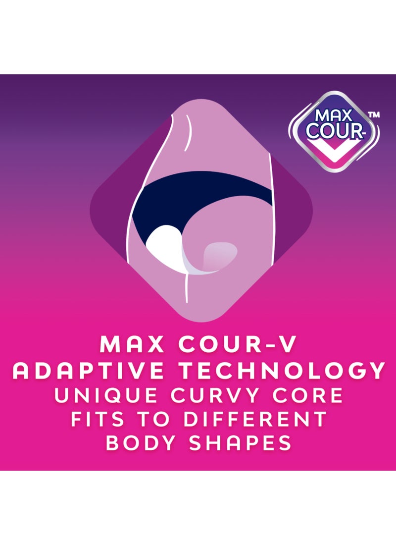 Nana Maxi Thick Night Long Sanitary Pads With Wings 8 Pcs - Image 5