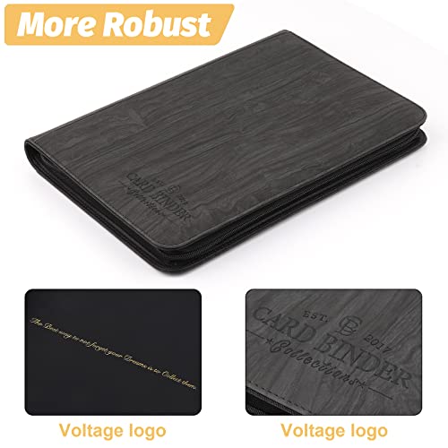 Foalgo Trading Card Binder, Card Collection Binder Album Folder with 540 Side Loading Pockets, 9 Pocket Trading Card Album Folder for TGC,MTG, Baseball Cards, Yugioh. - Image 2