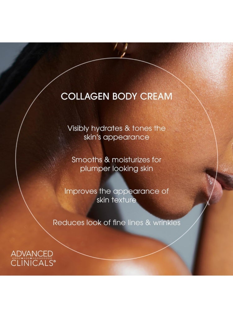 Advanced Clinicals Dryness & Loss of Firmness Treatment – Advanced Clinicals Collagen Skin Rescue Lotion for Deep Hydration, Tightening & Anti-Aging Support - Image 3