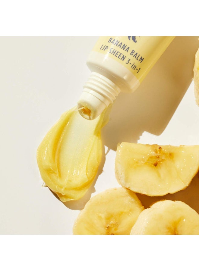 Lanolips Banana Balm Lip Gloss - Enriched with Banana Fruit, Lanolin, and Cocoa Butter - Lanolin Lip Balm for Long-Lasting Hydration - Dermatologist Tested (12.5g / 0.42oz) - Image 3