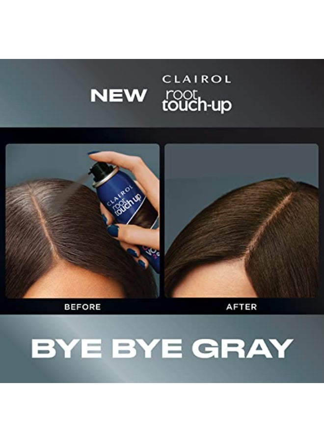Clairol Root TouchUp Color Volume 2in1 Temporary Hair Coloring Spray Dark Brown Hair Color Pack of 1 Packaging May Vary - Image 4