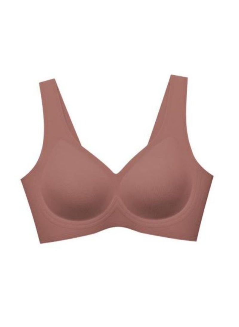 EMXEE Women Seamless Bra One Piece Super Soft Bra for Sleep Sports Yoga - Image 1