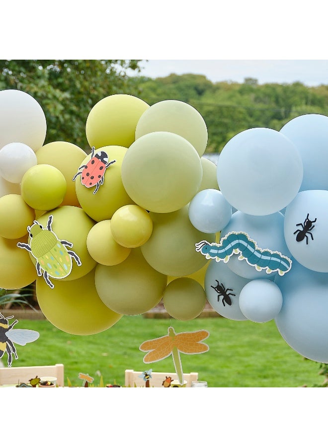 Ginger Ray Multicoloured Balloon Arch With Card Bug Accessories - Image 2