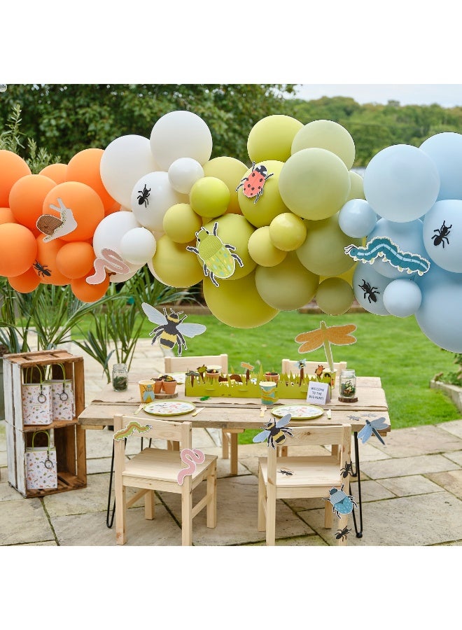 Ginger Ray Multicoloured Balloon Arch With Card Bug Accessories - Image 1