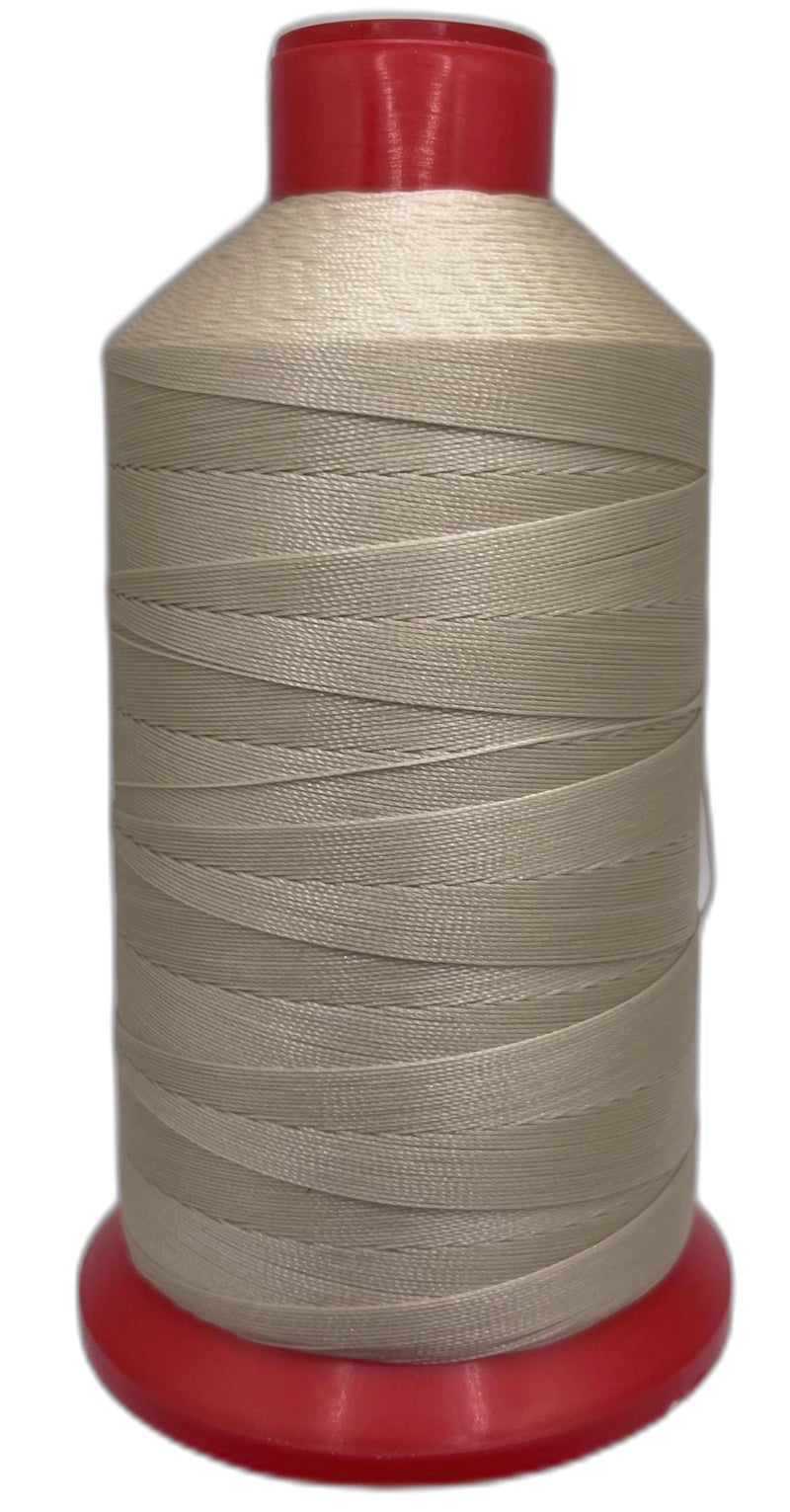 item4ever Bonded Nylon Sewing Thread V-69 T70 1500yds for Outdoor, Upholstery (Army tan) - Image 5