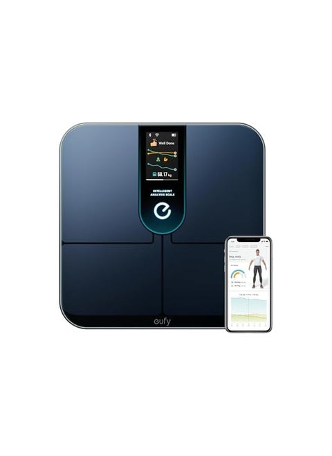 eufy Weight Scale P3, Wi-Fi Fitness Tracking Smart Scale, Intelligent Analysis, 3D Virtual Body Mode, Weighing Scale with Emojis, 16-Measurement Digital Scale with Heart Rate, BMI, Multi-Modes