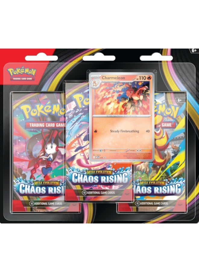 Pokemon ME04 Chaos Rising Triple Pack - Image 1
